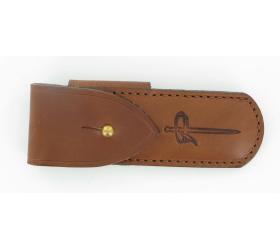 Leather Sheath Le Français Perceval Brown